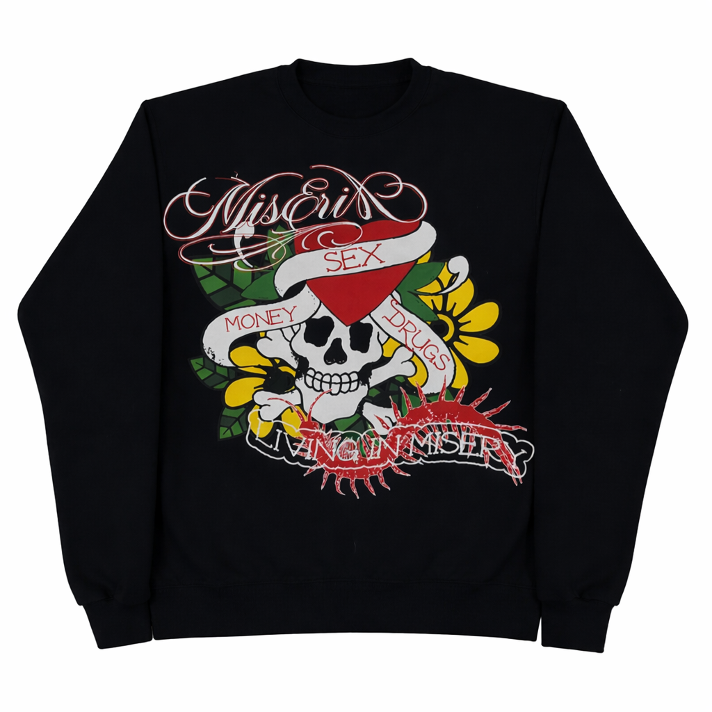 Miseria “EdHardy” Crewneck Sweater